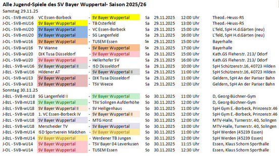 Spieltag 25/26 ©2025 SV Bayer